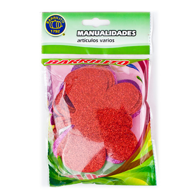 Calcomanías Barrilito FS002 Foamy Mariposas 3 Colores con Pegamento 9.6cm 10 Piezas