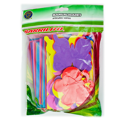Set de Foamy Barrilito FS019 Mariposas
