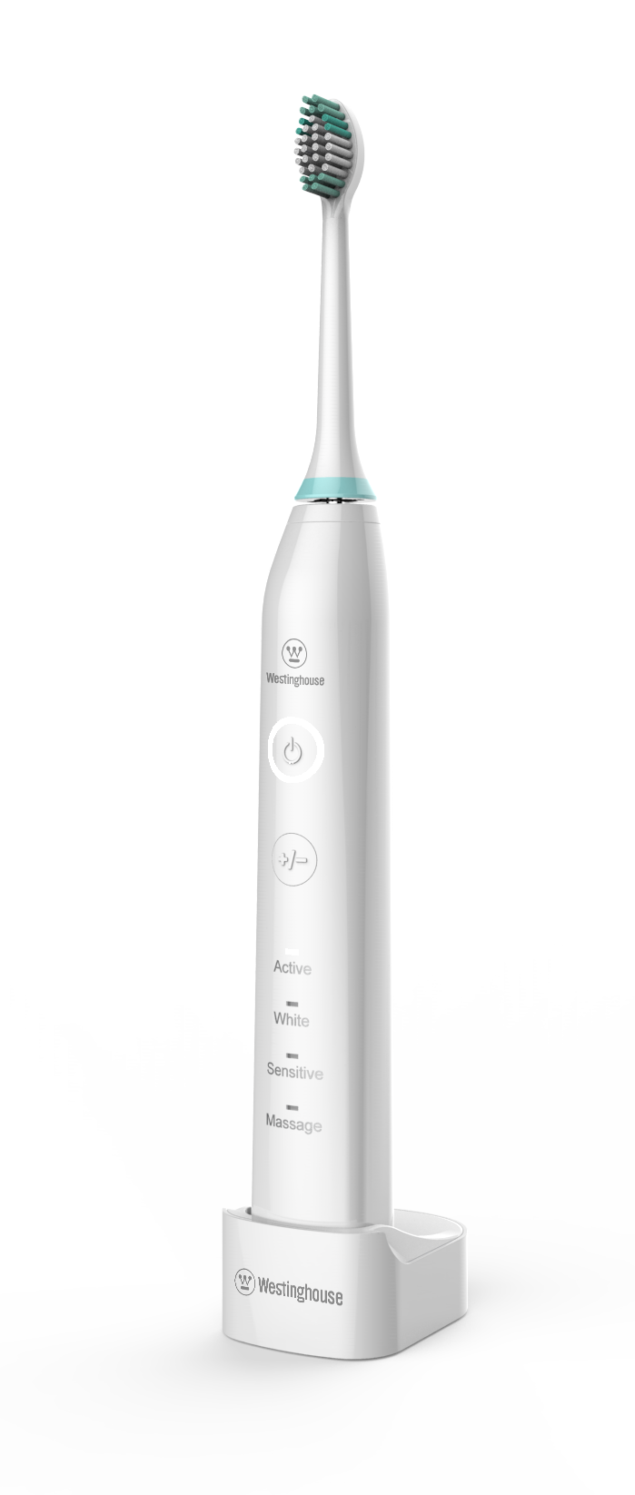 Cepillo de Dientes Eléctrico Westinghouse WHTBV202 Sónico Recargable Blanco