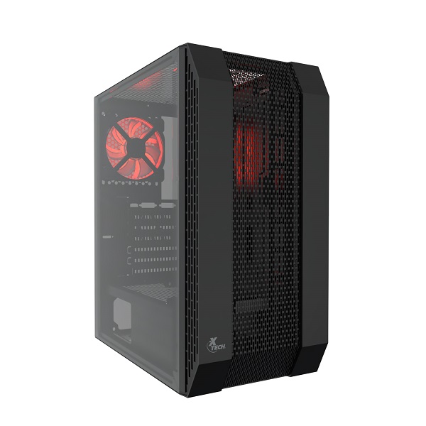 Gabinete para PC Xtech XT-GMR3 ATX Acrílico Negro