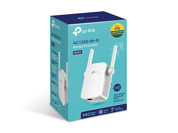 Repetidor WiFi TP-Link TL-RE305 AC1200 Doble Banda