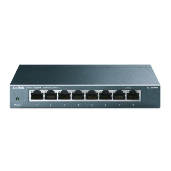 Switch TP-Link TL-SG108 8 Puertos Gigabit No Administrable