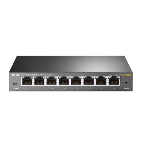 Switch TP-Link TL-SG108E 8 Puertos Gigabit Smart