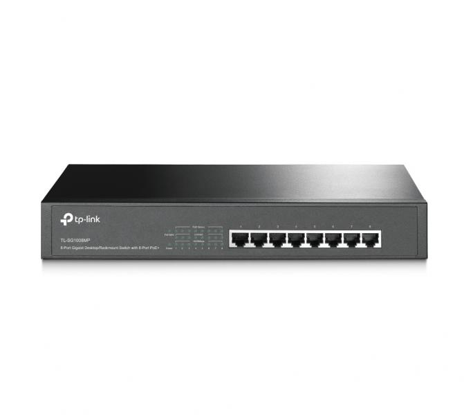 Switch TP-Link TL-SG1008MP 8 Puertos Gigabit POE+ 153 W No Administrable