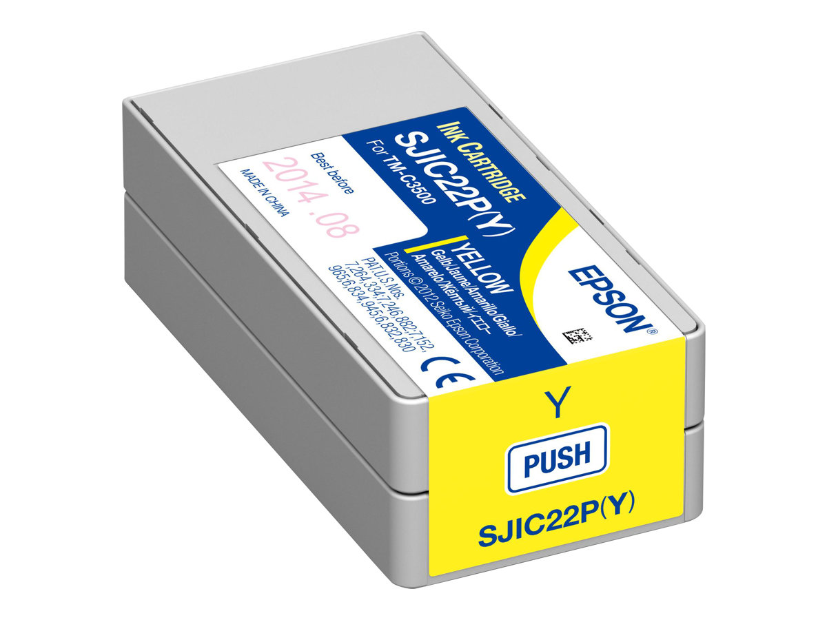 Tinta Epson SJIC22P(Y) Cartucho Amarillo