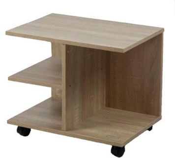 Mesa Kenneth Cole KCWD2022057-O Roble con Ruedas 50x42.5x35cm
