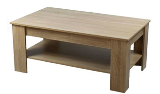 Mesa de Centro Kenneth Cole KCWD2022059-O Roble 110x47x65cm