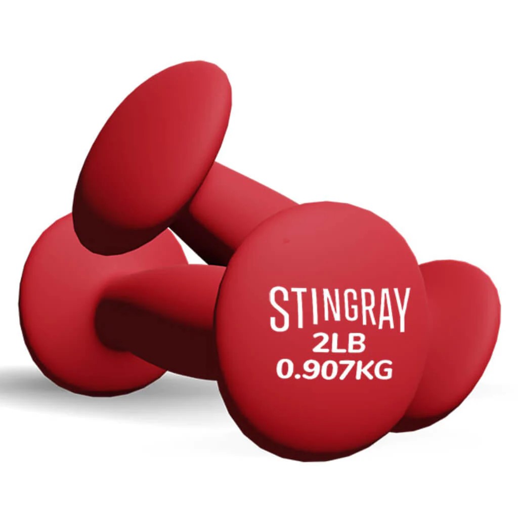 Mancuerna Stingray SFMAN-8LB Neopreno Gris