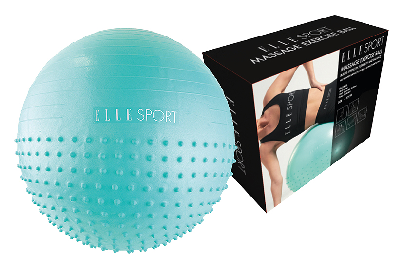 Pelota de Ejercicios ELLE SPORT SR6326 65cm con Inflador