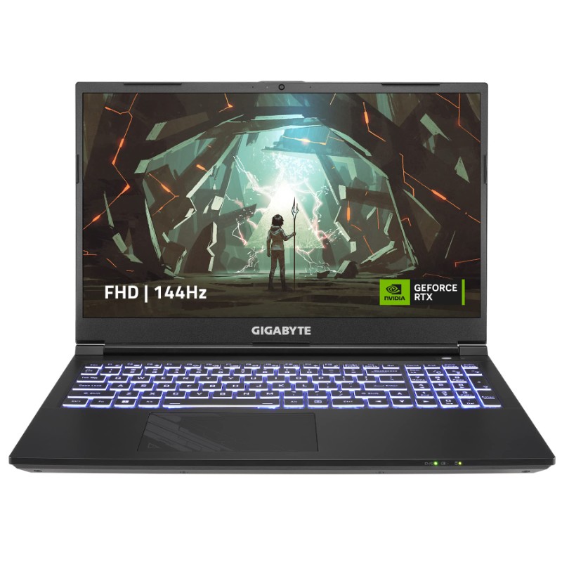 LAPTOP GIGABYTE G5 KF-E3US333SH 15.6 PULG I5-12500H 8GB 512GB T.V. RTX4060 8GB WIN 11 HOME-SPANISH