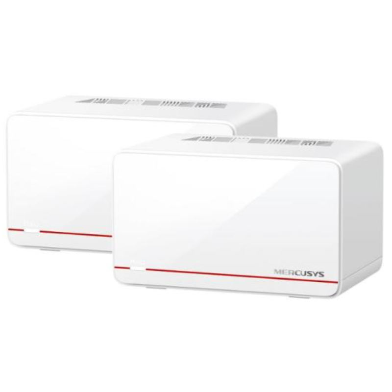 Router WiFi Mercusys Halo H37BE Mesh WiFi 7 6500Mbps 2 Pack