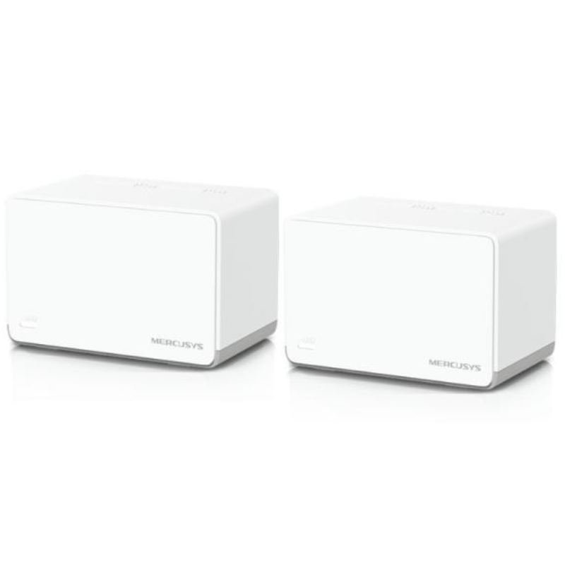 Sistema WiFi Mesh Mercusys Halo H70X WiFi6 AX1800 Doble Banda 2 Pack