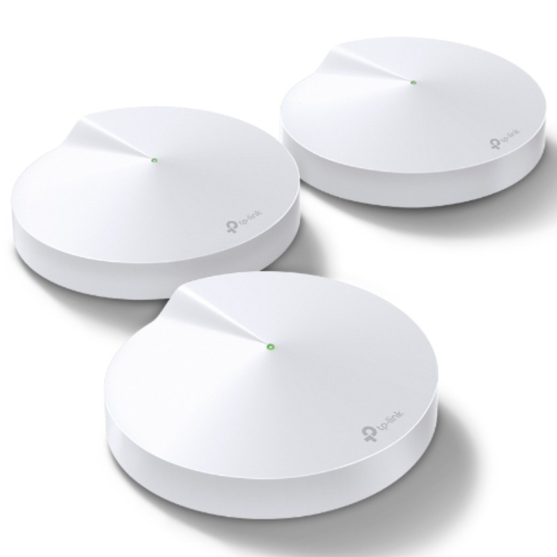 Router WiFi TP-Link Deco M5 Mesh WiFi 5 AC1300 Doble Banda 1300Mbps 3 Pack