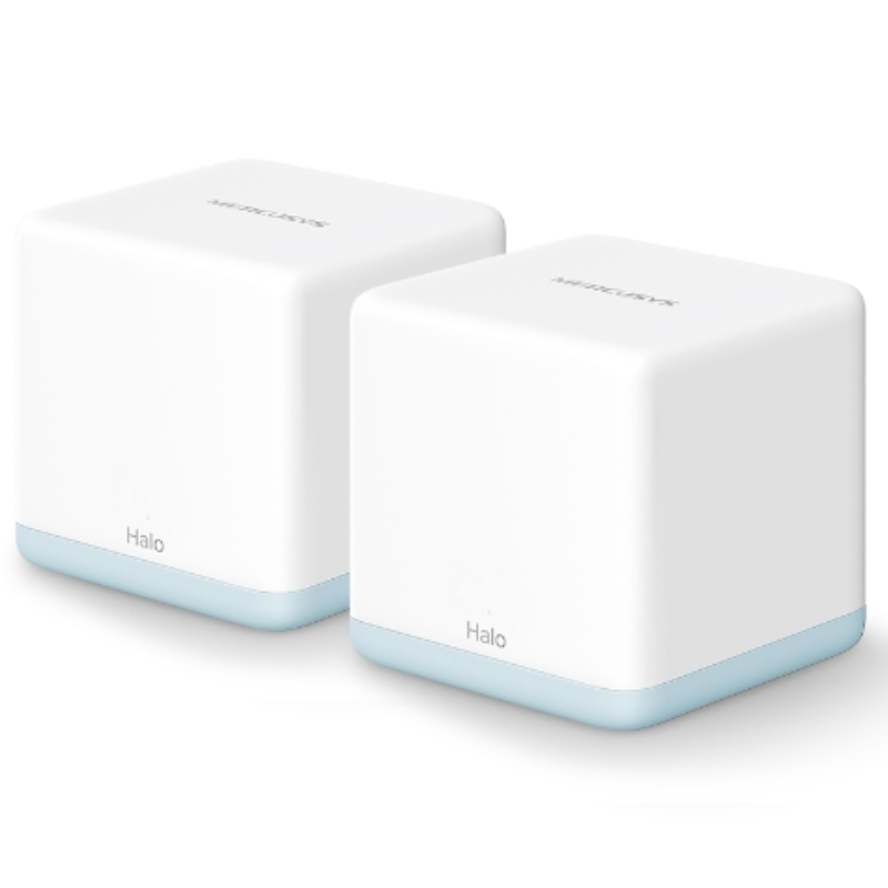 Sistema WiFi Mesh Mercusys Halo H30 WiFi5 Doble Banda 2 Pack