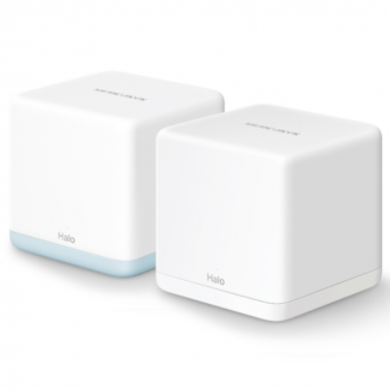 Sistema WiFi Mesh Mercusys Halo H32G WiFi5 Doble Banda 2 Pack