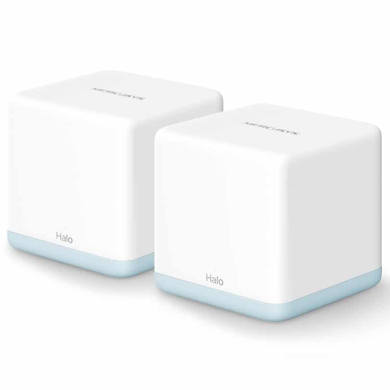 Sistema WiFi Mesh Mercusys Halo H30 WiFi5 AC1200 2 Pack Doble Banda