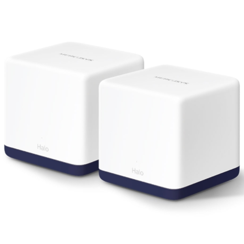 Sistema WiFi Mesh Mercusys Halo H50G WiFi5 AC1900 Doble Banda 2 Pack