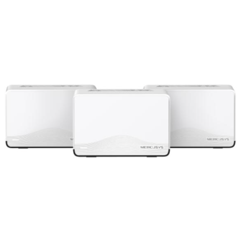 Sistema WiFi Mesh Mercusys Halo H27BE WiFi7 Doble Banda 3 Pack