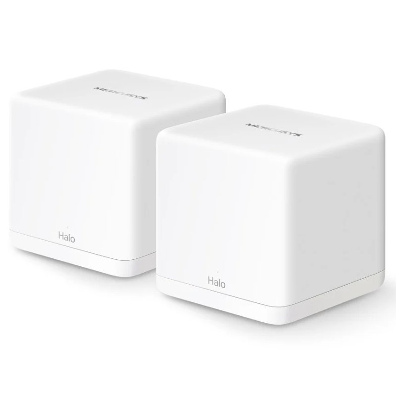 Sistema WiFi Mesh Mercusys Halo H60X WiFi6 Doble Banda 2 Pack