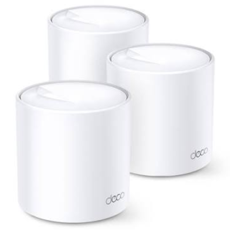 Router WiFi TP-Link Deco X20 Mesh WiFi 6 AX1800 Doble Banda 1800Mbps 3 Pack