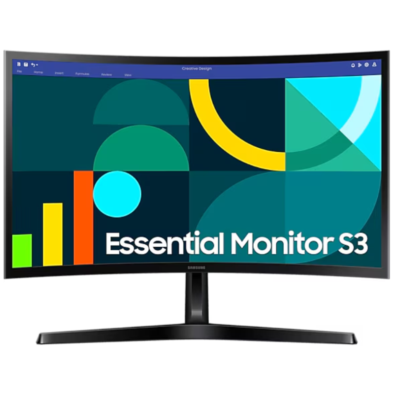 Monitor Samsung LS24D366GANXZA 24″ Curvo