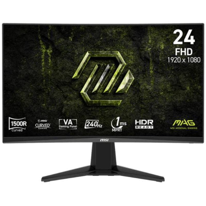 Monitor MSI MAG 245C X24 24″ FHD 240Hz Curvo