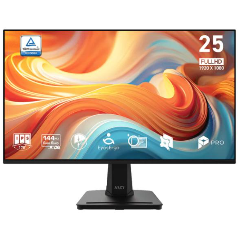 Monitor MSI Pro MP251 E14L 25″ FHD 144Hz IPS
