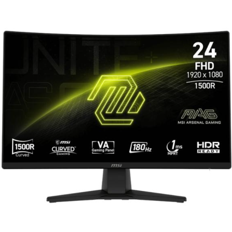 Monitor MSI MAG 242C 23.6″ FHD 180Hz Curvo