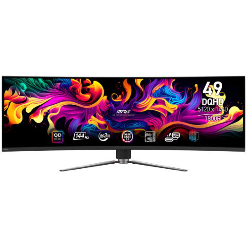 Monitor MSI MPG 491CQP 49″ 5120x1440 144Hz OLED 0.03ms