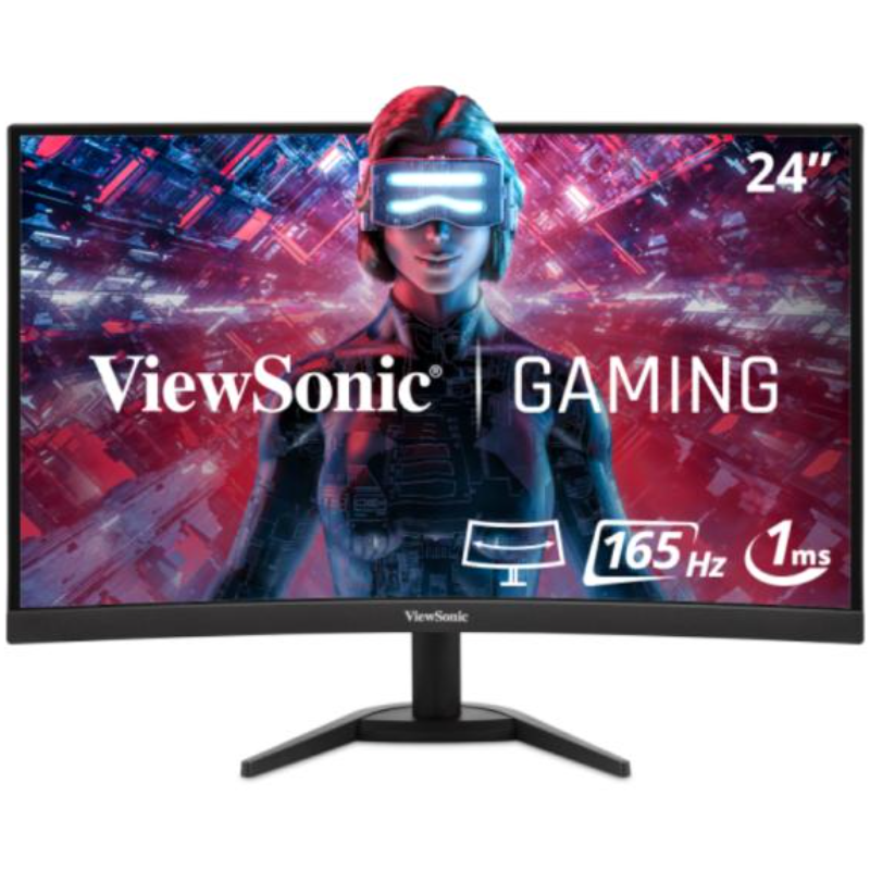 Monitor ViewSonic VX2468-PC-MHD 24″ FHD 165Hz Curvo 2ms