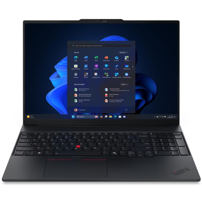 Laptop Lenovo ThinkPad E16 Gen 3 Intel Core Ultra 5 16 GB 512 GB SSD 16″ Integrados