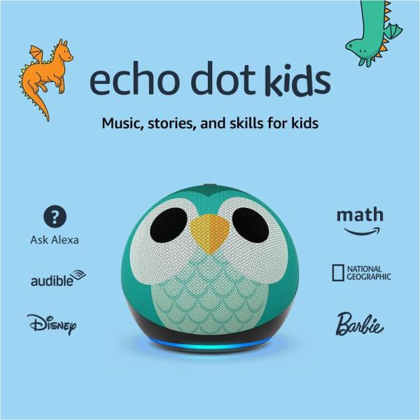 Amazon Echo Dot 5 Kids Edition Owl