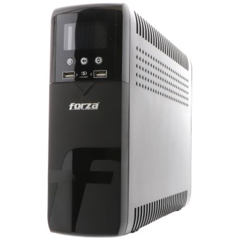 Forza - UPS - Line interactive - 720 Watt - 1200 VA - AC 110/120 V - Pure Sine Wave NEMA