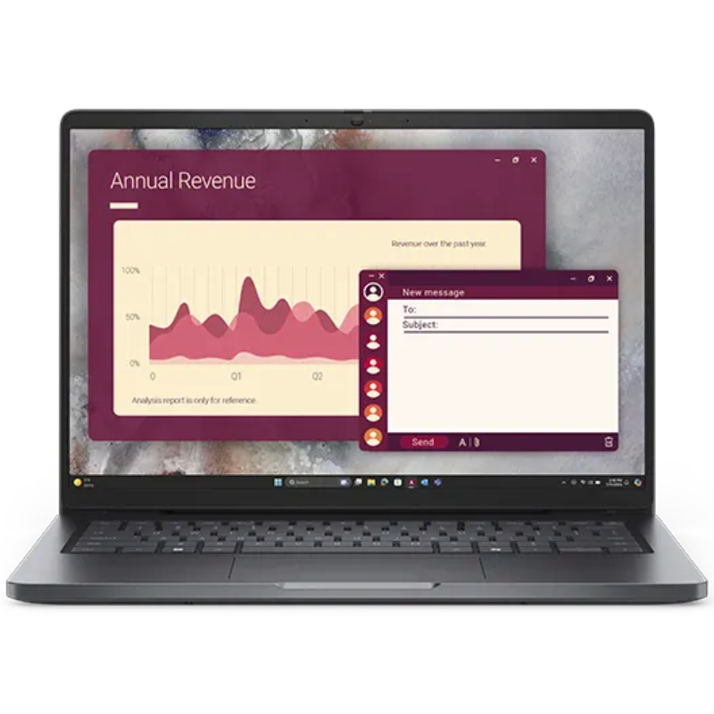 Dell - Notebook - 14" - Intel Core Ultra 5 225U / 4.8 GHz - 16 GB - DDR5 SDRAM - 512 GB SSD - Integrated graphics