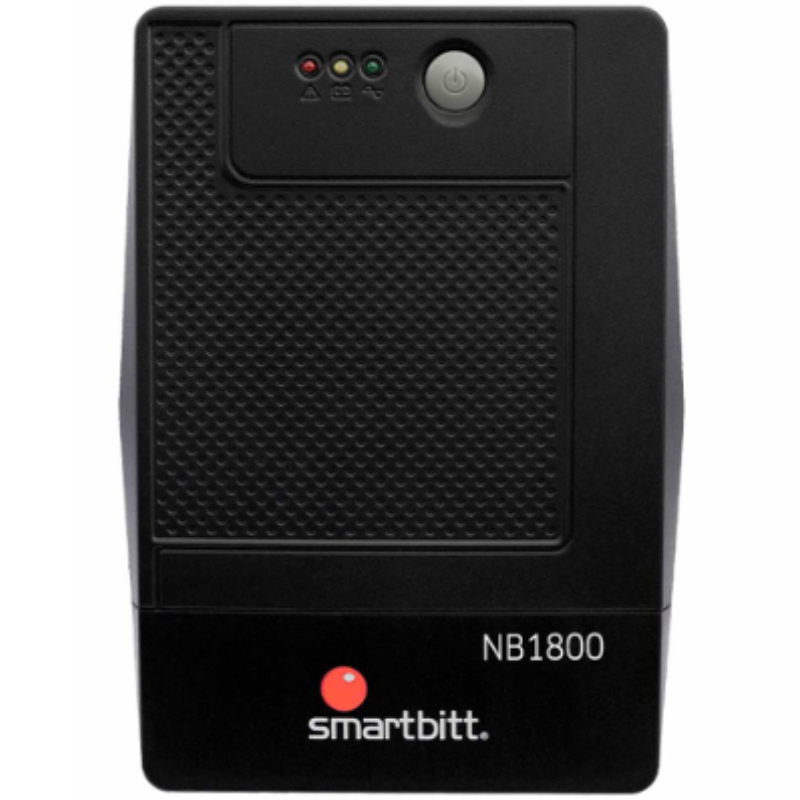 UPS SMARTBITT SBNB1800 1800VA 900W UPS LINEA INTERACTIVA 120VAC AVR USB 8 TOMAS