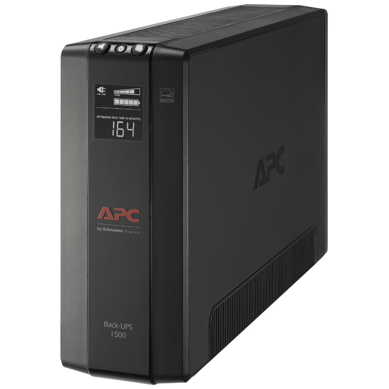 UPS APC BACK UP PRO BX 1500VA / 900W 120V AVR LAM 10OUT LCD 60Hz