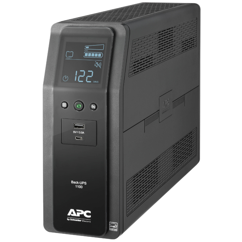 UPS APC BR1100M2-LM 1100 VA 600 W Línea Interactiva Torre 120 V 10 Tomas