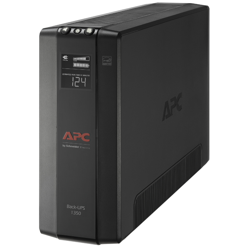 UPS APC BX1350M-LM60 1350 VA 810 W Línea Interactiva Torre 120 V 10 Tomas