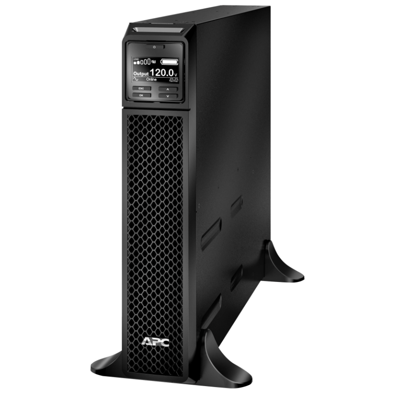 APC Smart-UPS SRT 1500VA - UPS (montaje en rack / externo) - CA 120 V - 1.35 kW - 1500 VA - RS-232, USB - conectores de salida: 6 - PFC - 2U - negro
