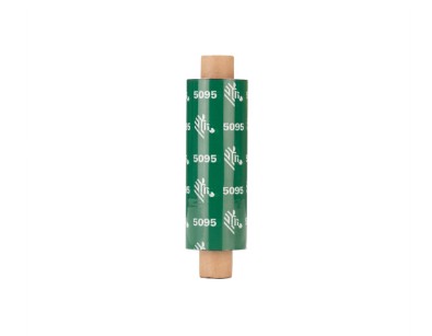 Ribbon de Resina Zebra 5095 84mm X 74m Núcleo 0.5″ 12 Rollos/Caja
