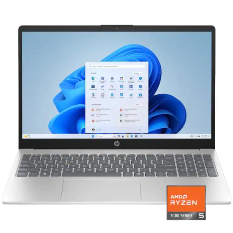 Laptop HP 15-fc0146dx Ryzen 5 7520U 15.6″ 8 GB 512 GB Táctil