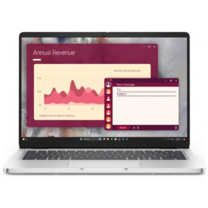 Laptop Dell Pro 14 PC14250 Ultra 5 235U 14″ 16 GB DDR5 512 GB SSD