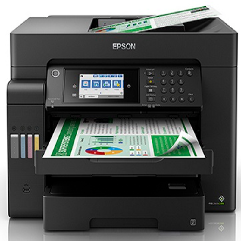 Epson - Wide format - Wi-Fi / Ethernet 10 Base-T/100 Base-TX/1000 Base-T / USB - Duplexador automático