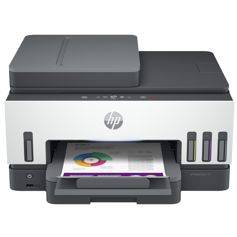 Impresora Multifunción HP Smart Tank 790 Tanque Color WiFi Ethernet 15ppm