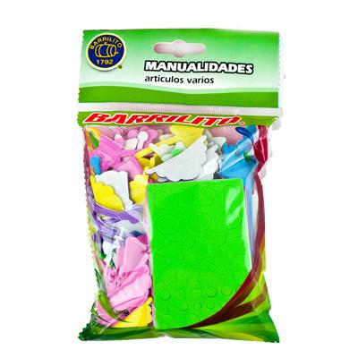 Calcomanías Barrilito FS015 Foamy Cumpleaños 270 Piezas