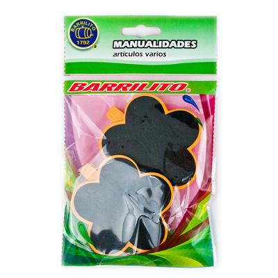 Clips Decorativos Barrilito WCLP12 Madera Flores 2 Piezas