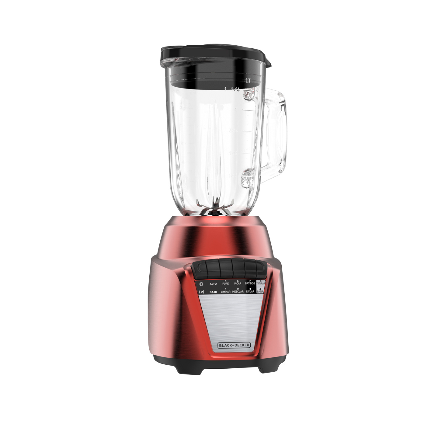 Licuadora Black & Decker BL0876 1.25 L 700 W Rojo