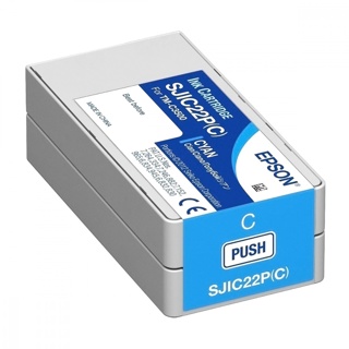 Tinta Epson SJIC22P Cartucho Cian