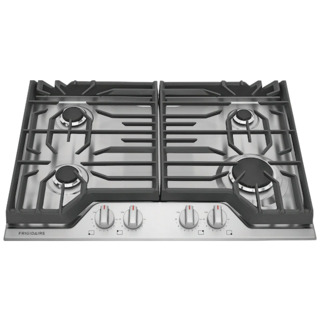 Frigidaire plantilla de gas 30 empotrable 4 quemadores FCCG3027AS