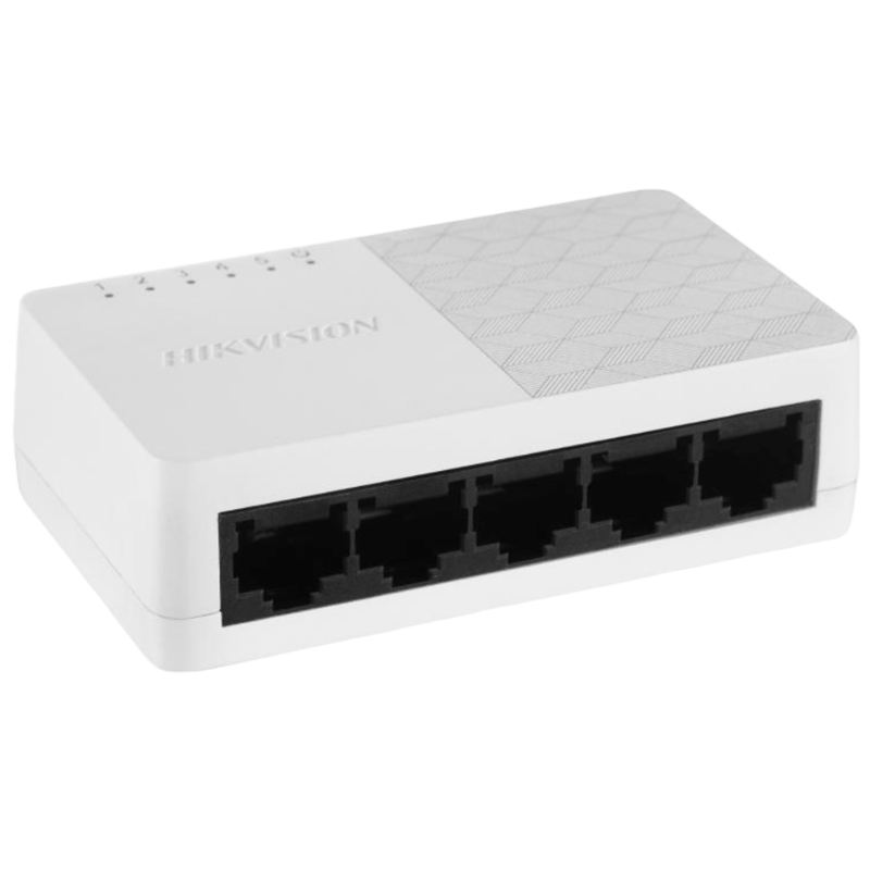 Switch Hikvision DS-3E0505D-O 5 Puertos Gigabit No Administrable